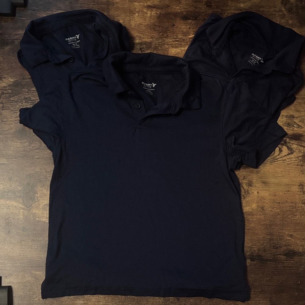 Old Navy Navy Blue Kids Polo Shirt